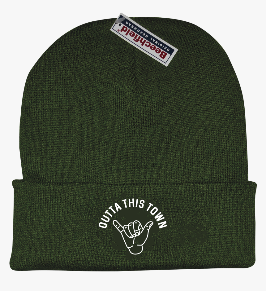 Image Of Shaka Beanie Olive Green - Beanie, HD Png Download