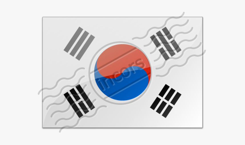 South Korea Flag Icons, HD Png Download