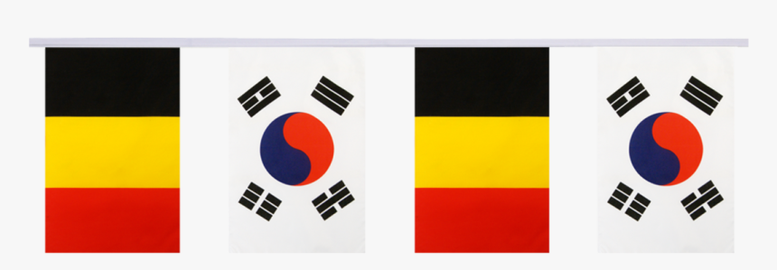 South Korea Friendship Bunting Flags - Graphic Design, HD Png Download