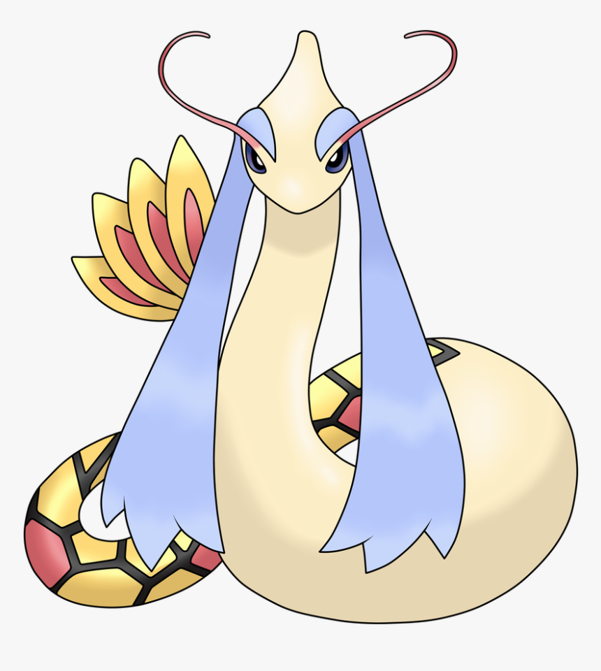 Milotic Shiny Official Art, HD Png Download