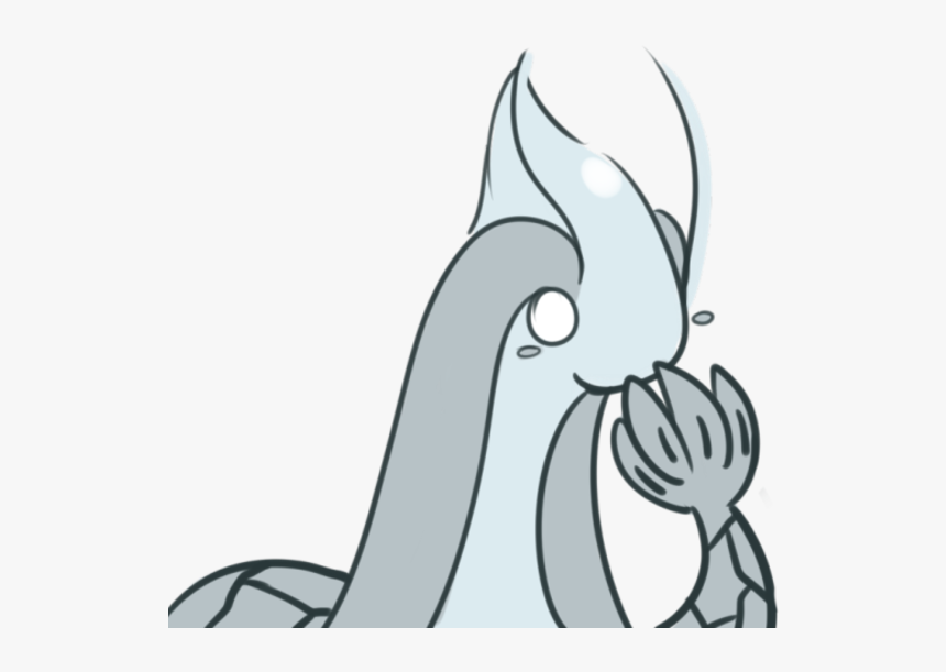 White Black And White Mammal Line Art Vertebrate Nose - Milotic, HD Png Download