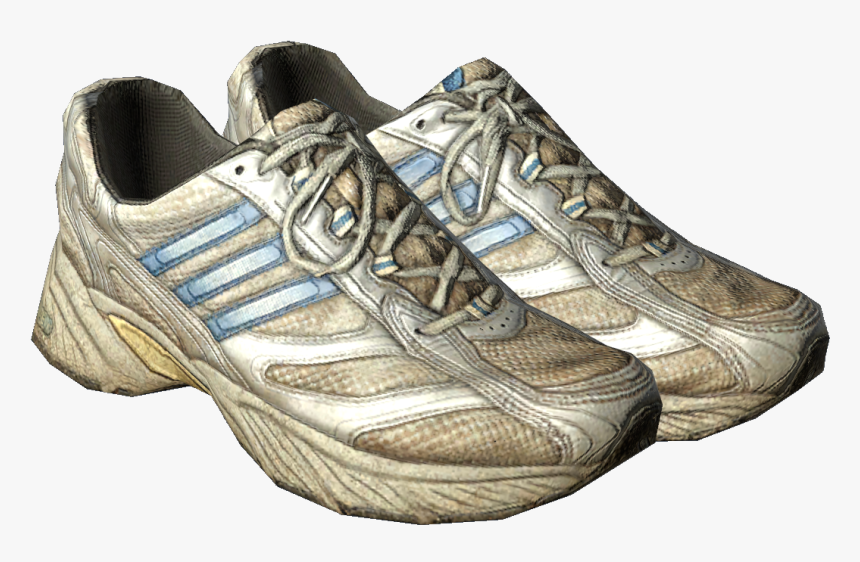 Jogging Shoes White - Walking Shoe, HD Png Download