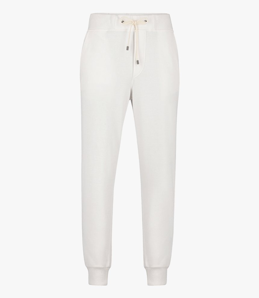 White Cotton Jogging Trousers Ss19 Collection, Pal - Pocket, HD Png Download
