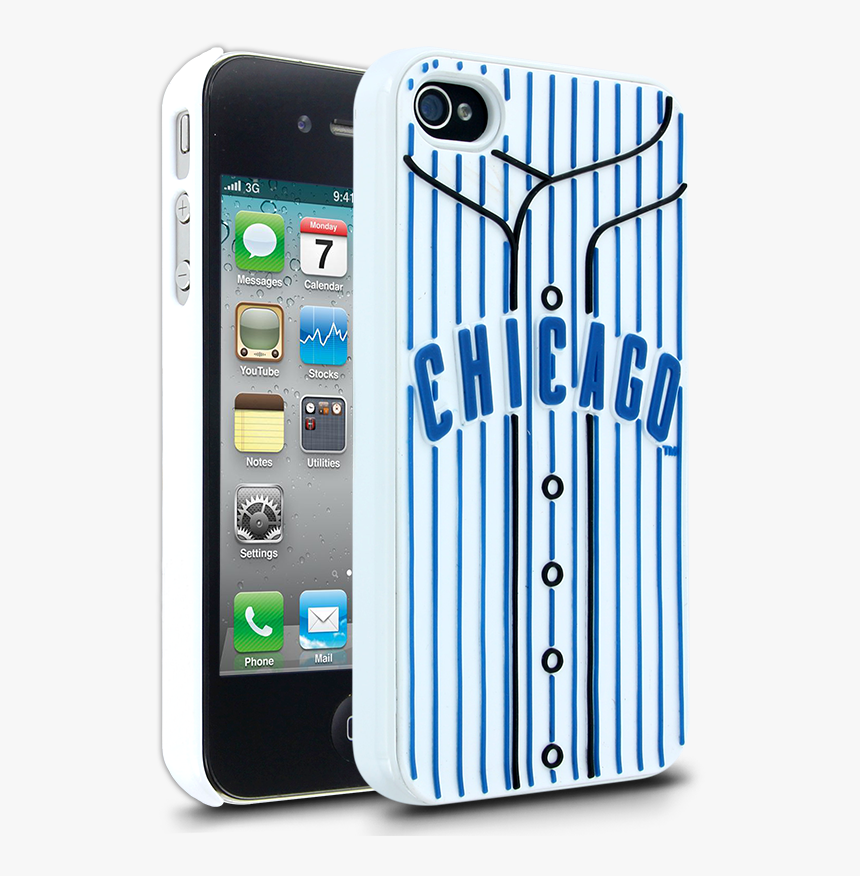 Chicago Cubs Png For Phones - Apple Iphone 4, Transparent Png