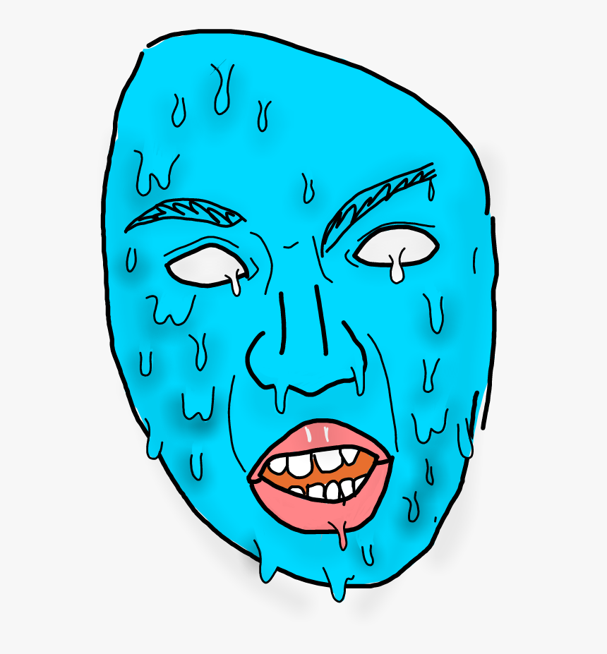 Thumb Image - Grime Art Face Png, Transparent Png