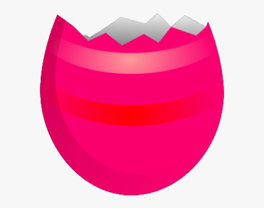 Large Cracked Easter Egg - Easter Egg Shell Clipart Png, Transparent Png
