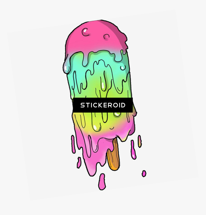 Ice Cream Grime - Illustration, HD Png Download