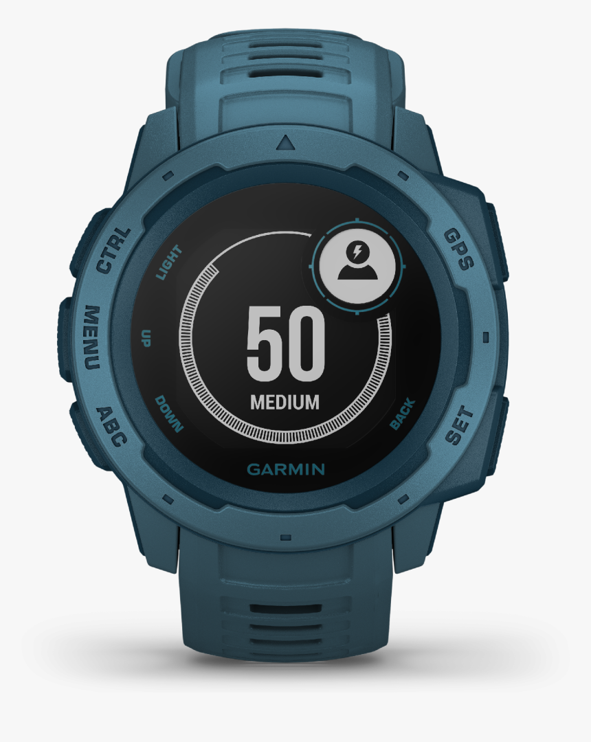 Orologio Smartwatch Uomo Garmin 010 02064 04 Collezione - Garmin Instinct Lakeside, HD Png Download