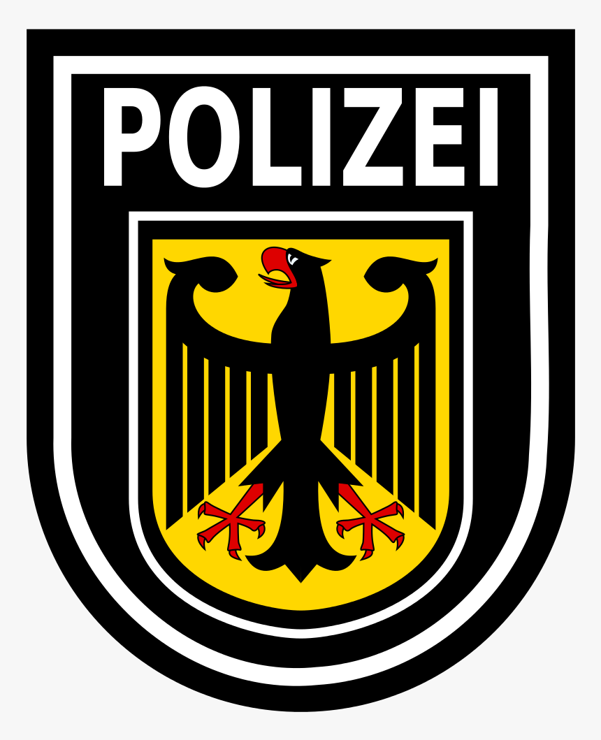 German Federal Police Logo, HD Png Download