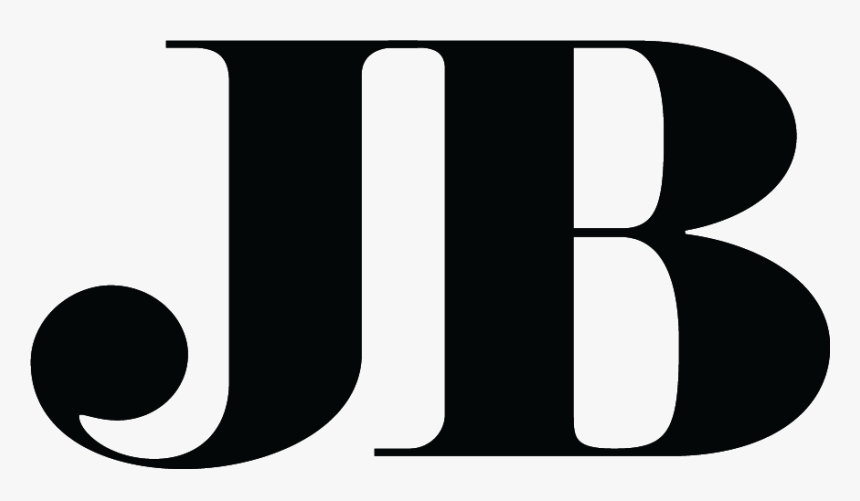 Jb Initials T Black, HD Png Download