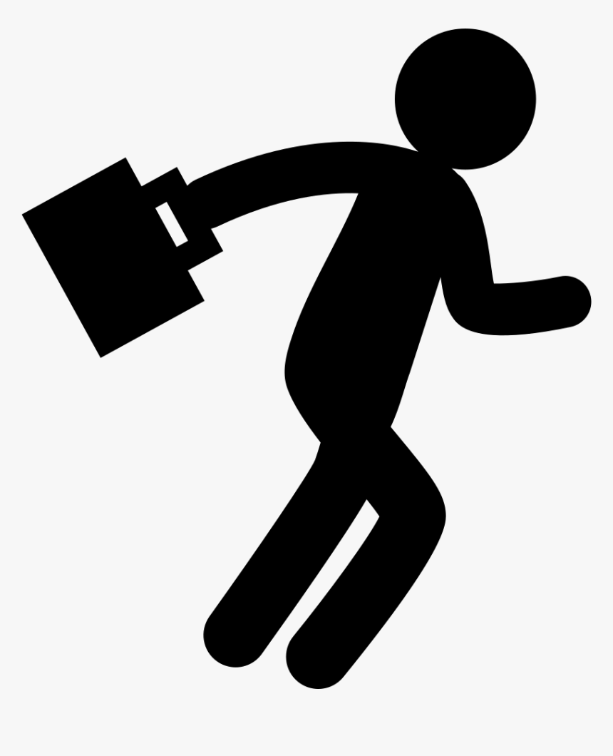 Man Silhouette Walking With Suitcase Dibujos De Personas Sin Fondo Hd Png Download Transparent Png Image Pngitem