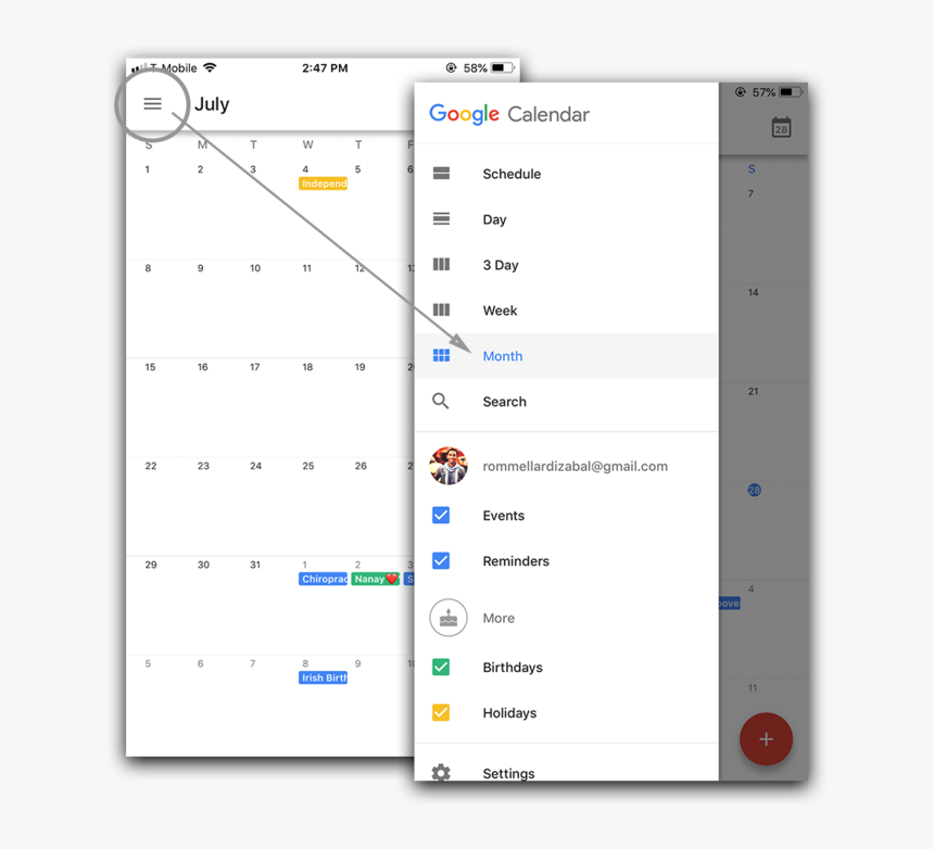 Google-calendar, HD Png Download