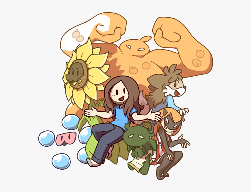 “ Hey All- Sky Here With A Fun Update 
to Celebrate - Cartoon, HD Png Download