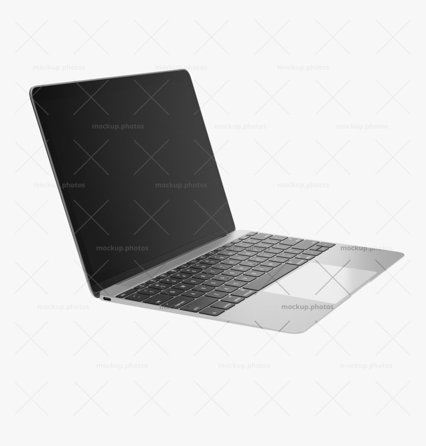 Transparent Laptop Mockup Png - Netbook, Png Download