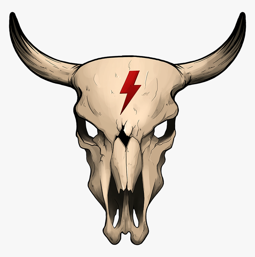 Bullskull - Skull, HD Png Download