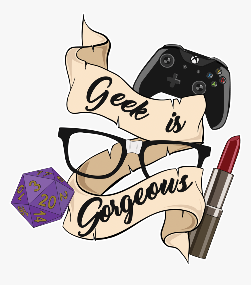 Geek Is Gorgeous - Cartoon, HD Png Download