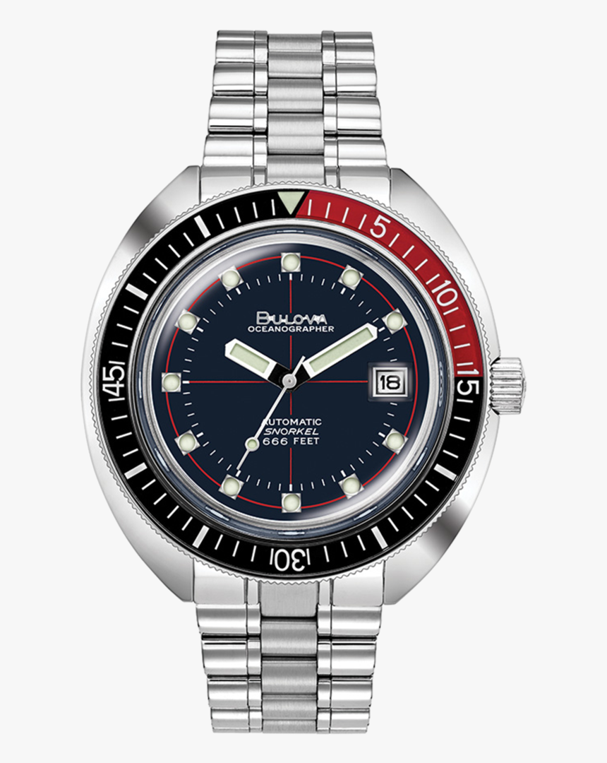 Bulova Oceanographer Devil Diver 98b320 - Bulova Watches, HD Png Download