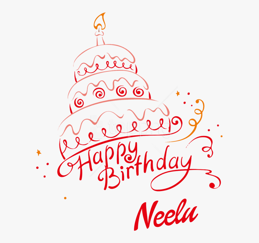 Free Png Download Neelu Happy Birthday Name Png Png - Happy Birthday Anjali Cake, Transparent Png