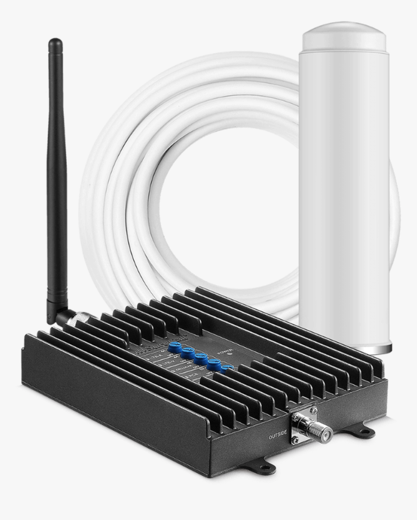 Surecall Fusion4home Cell Phone Signal Booster Omni/whip - Cell Phone Signal Booster For Home, HD Png Download
