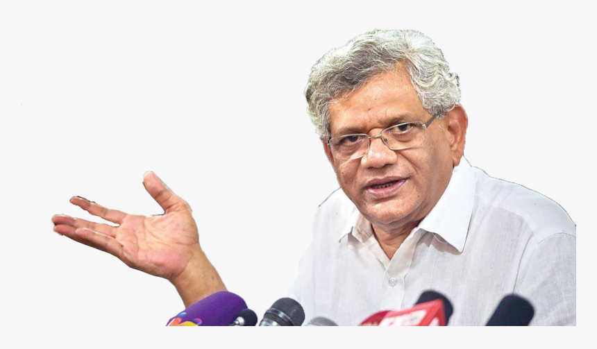 Sitaram Yechury Png Free Pic - Senior Citizen, Transparent Png
