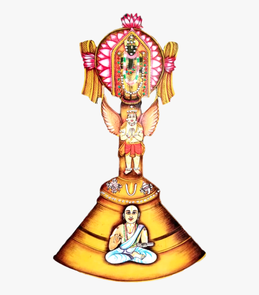 Swami Desikan 750 Special Bell Shaped Wall Hanging - Swami Desikan Bell, HD Png Download