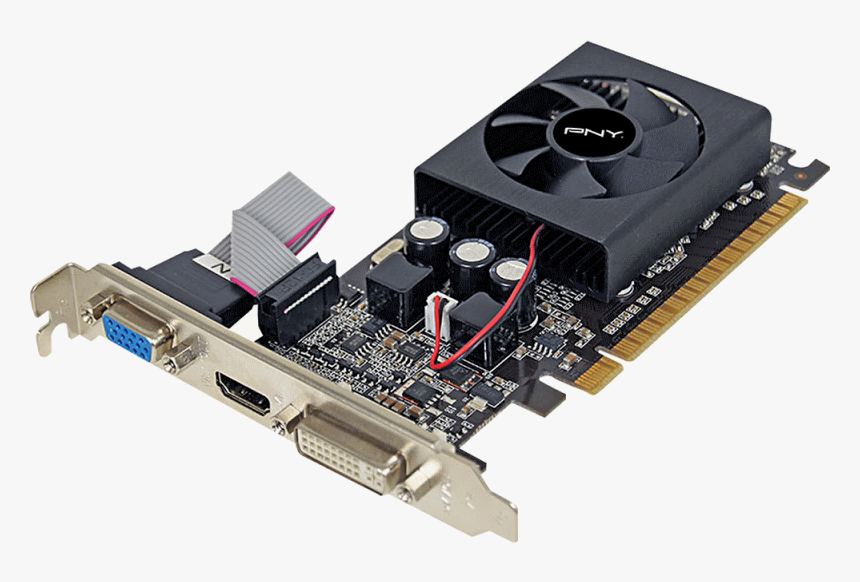 An Average Video Card - Gt 610 Graphics Card, HD Png Download