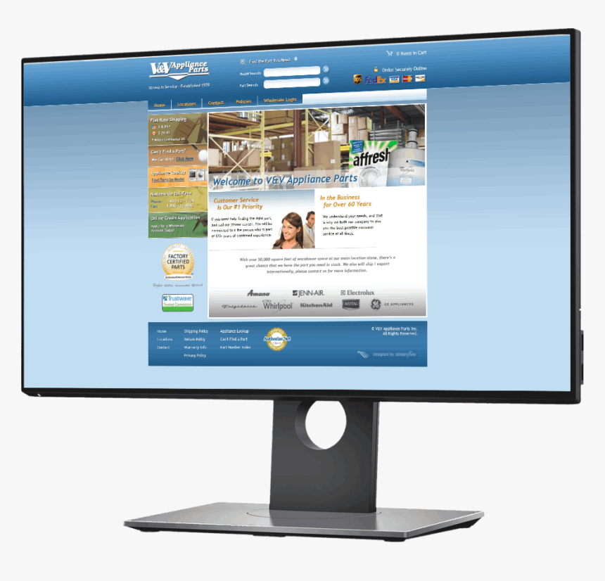 Mobirise - Computer Monitor, HD Png Download