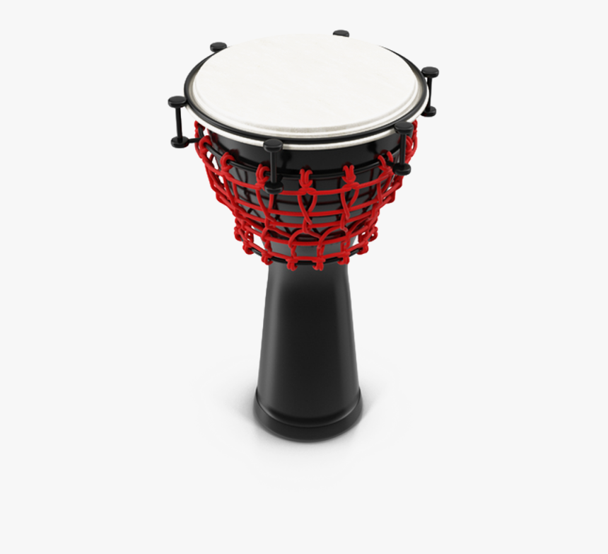 Black Red And White Percussion Png Image - Djembe, Transparent Png