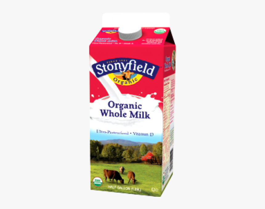 Stonyfield Whole Milk 1/2 Gal - Stonyfield, HD Png Download