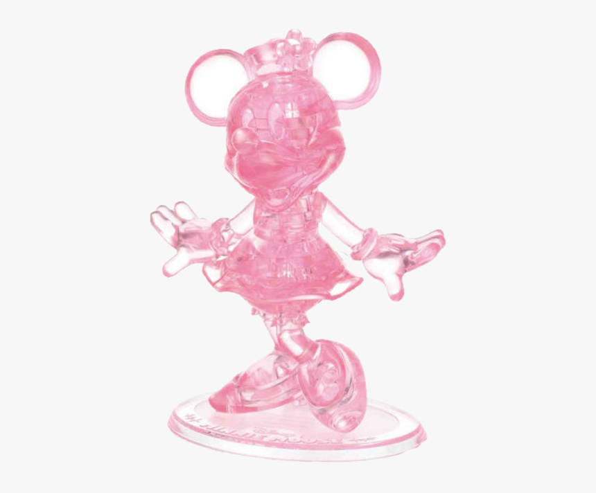 3d Crystal Puzzle - 3d Puzzle Of Minnie, HD Png Download
