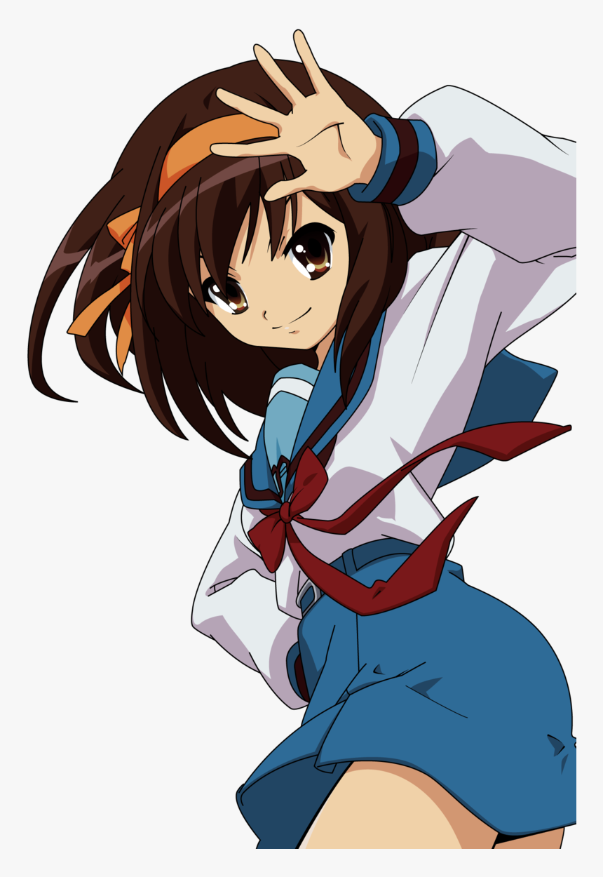 333kib, 800x1192, Haruhi Suzumiya Vector By Leek128-d2kpa7r[1] - Haruhi Suzumiya, HD Png Download