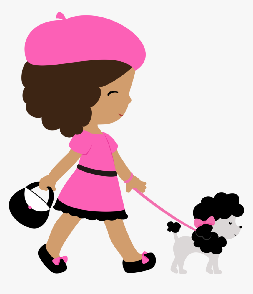 Paris Girl Clipart, HD Png Download