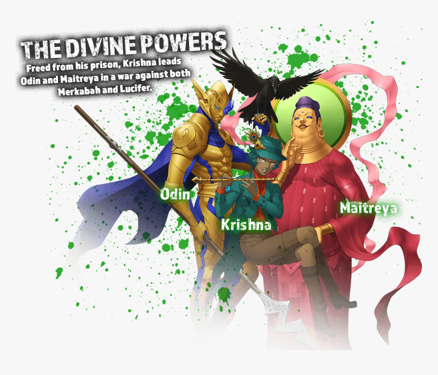 Smt Iv Apocalypse Divine Powers, HD Png Download