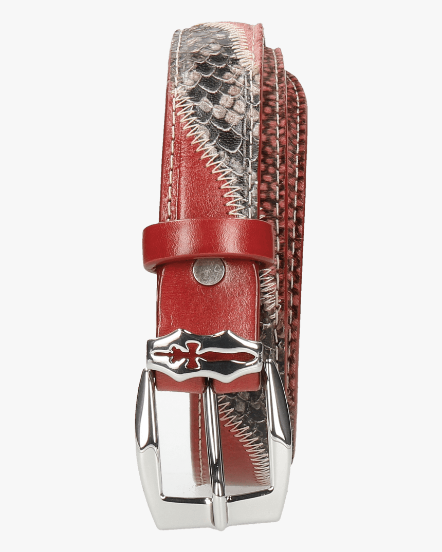 Belts Linda 2 Snake Wine Hairon Halftone Wine Ruby - Belt, HD Png Download