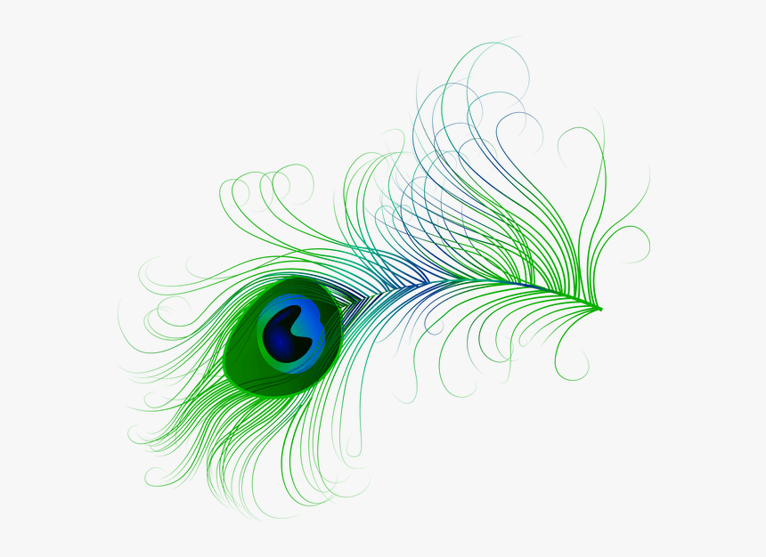 Peacock Clipart Royalty Free - Transparent Peacock Feather Png, Png Download
