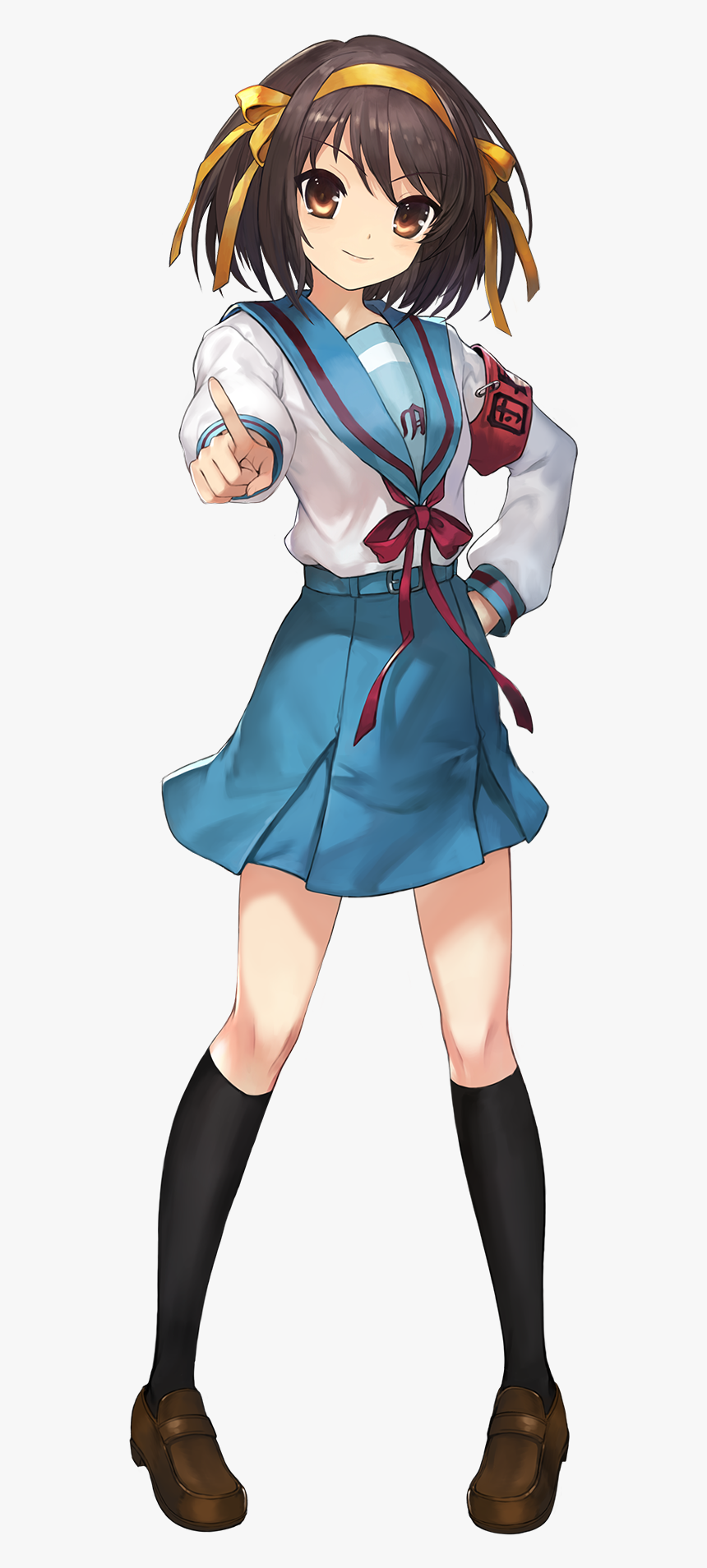 Suzumiya Haruhi - Shadowverse Haruhi, HD Png Download