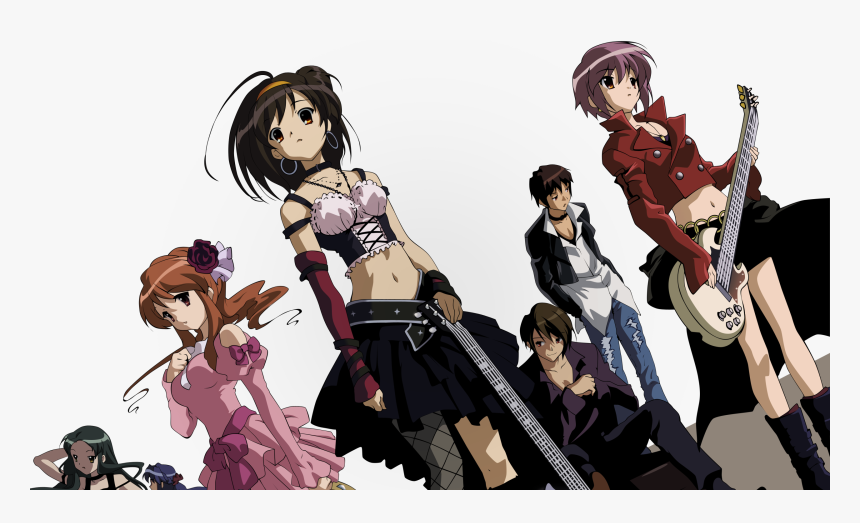 Melancholy Of Haruhi Suzumiya Art, HD Png Download