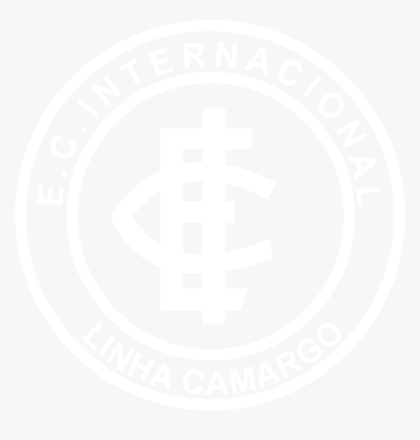 Esporte Clube Internacional Linha Camargo De Garibaldi - Johns Hopkins Logo White, HD Png Download