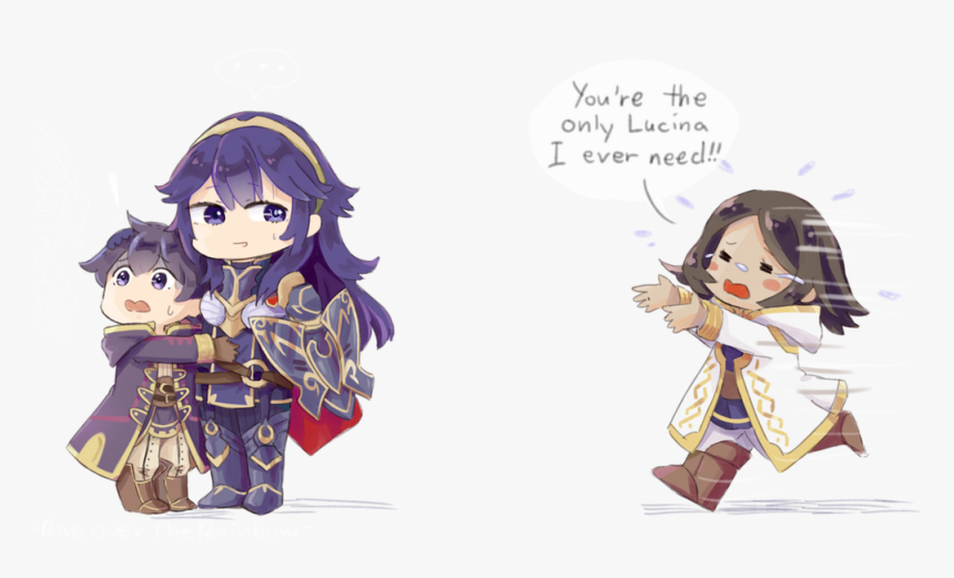 Lucina And Morgan Fanart, HD Png Download