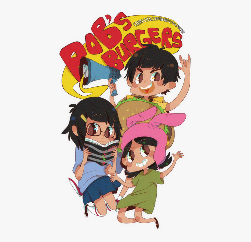 Anime Bobs Burger Fan Art, HD Png Download