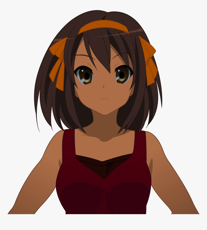 Haruhi Suzumiya Png, Transparent Png
