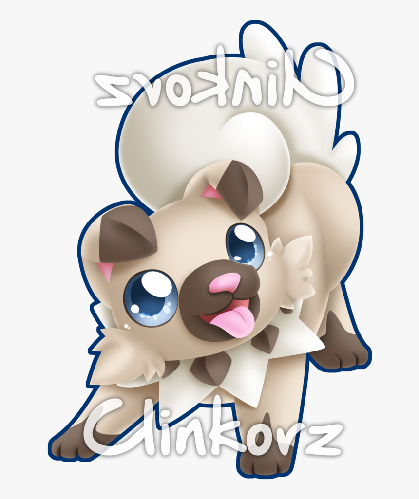 744 Rockruff , Png Download - Cartoon, Transparent Png