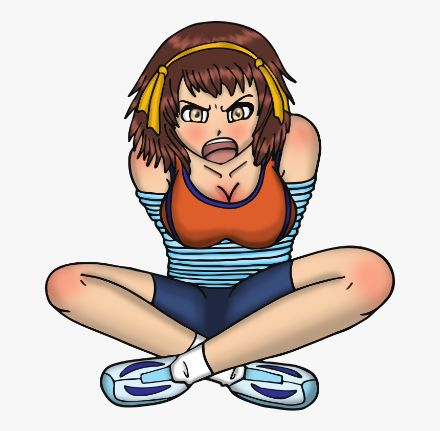 From The Melancholy Of Haruhi Suzumiya - Cartoon, HD Png Download