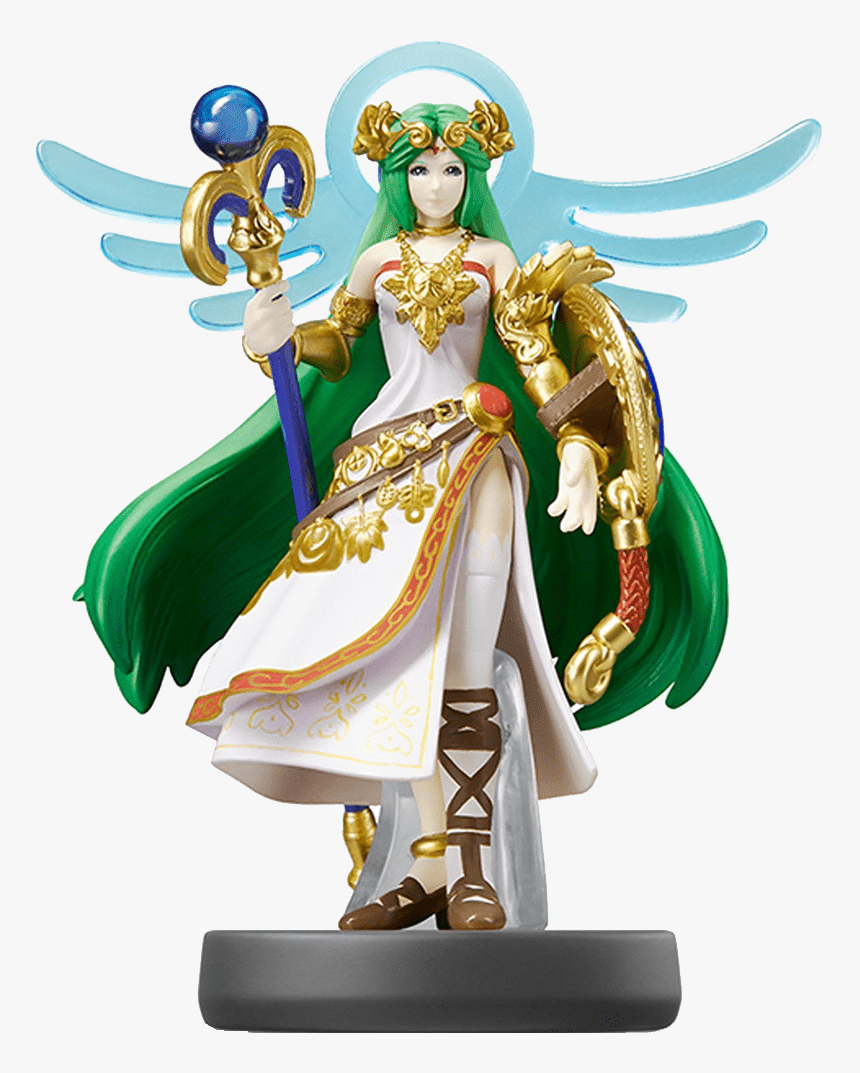 Amiibo Super Smash Bros - Palutena Smash Bros Amiibo, HD Png Download