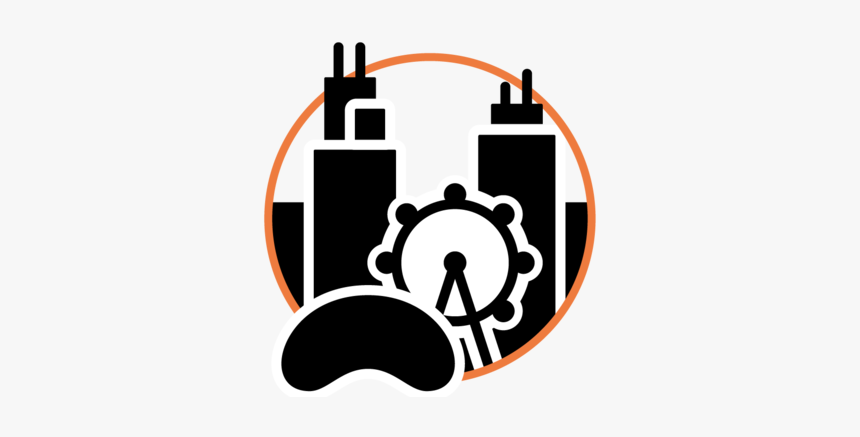 Icon Event Chicago Ios Black Filled - Graphic Design, HD Png Download