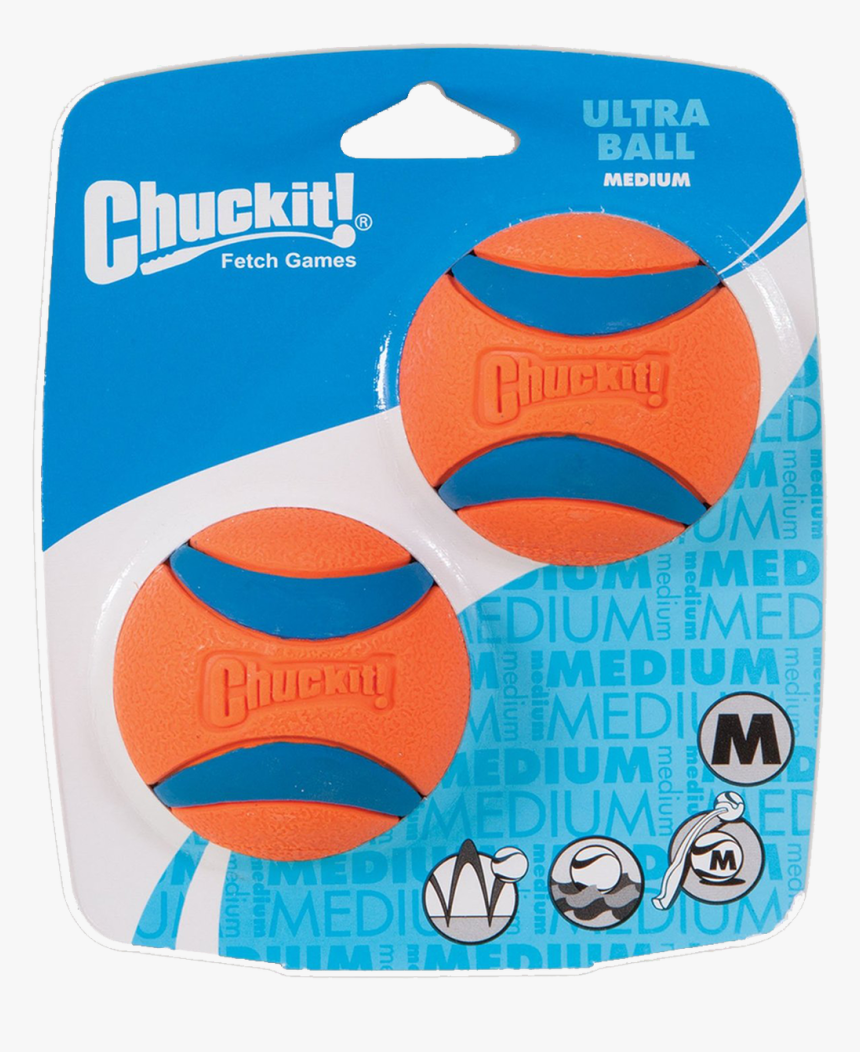 Chuck It Ultra Ball 2-pack - Chuckit Ultra Ball Medium, HD Png Download