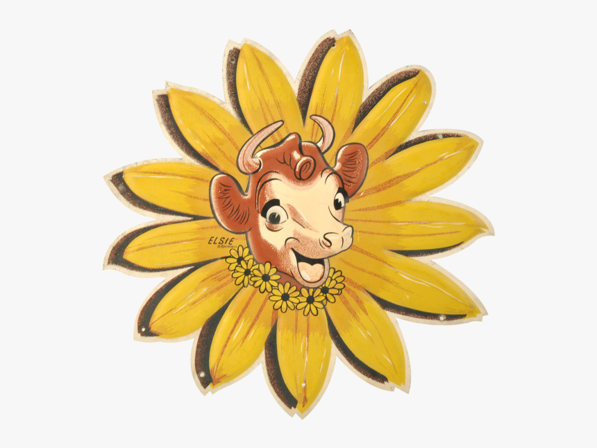 Elsie The Borden Cow, HD Png Download