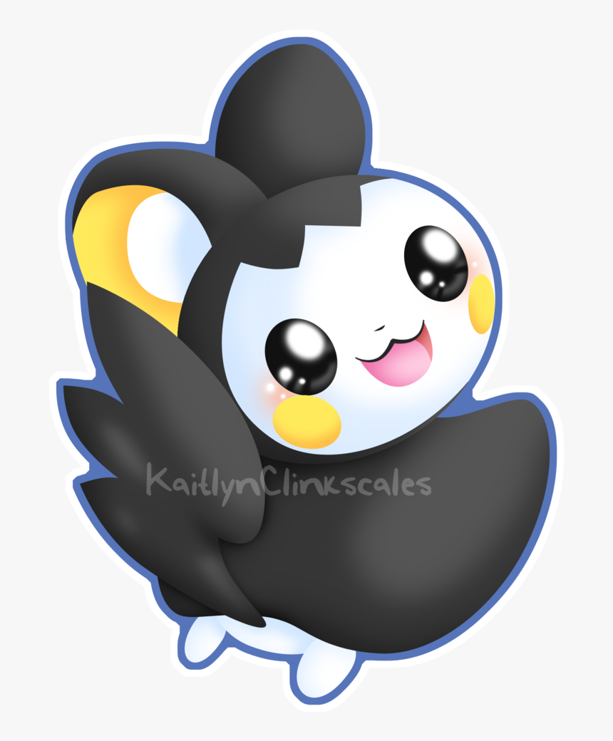 587 Emolga - Hinh Anh Pokemon Chibi, HD Png Download