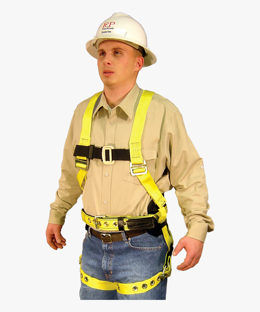 Construction Full Body Safety Harness, HD Png Download