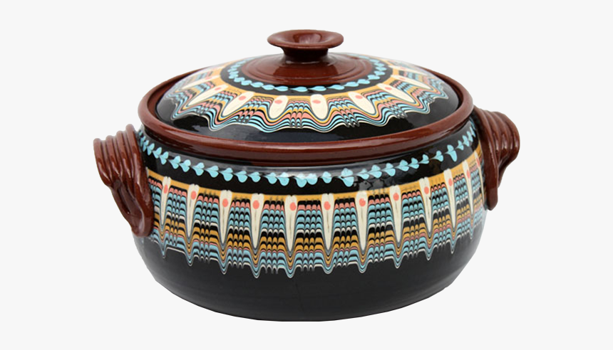 Black Pottery Casserole - Pottery, HD Png Download